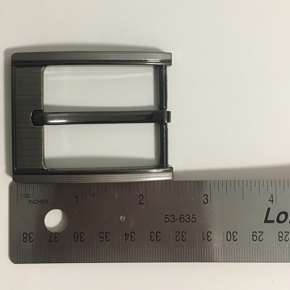 New Silver Belt Buckle Only For Men Metal Suits Casual Wear - Picture 2 of 3